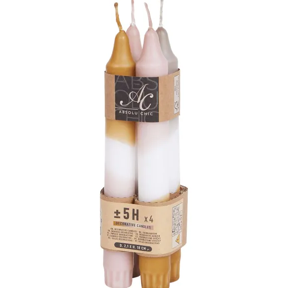 Absolu Chic Dip Dye Dinerkaarsen