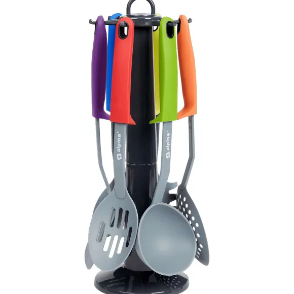 Alpina Keukengerei-Set Met Rek