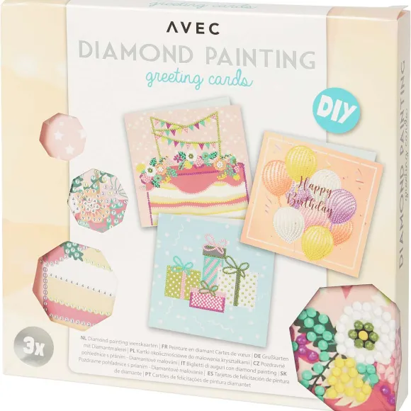 Avec Diamond Painting Wenskaarten