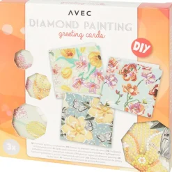 Avec Diamond Painting Wenskaarten