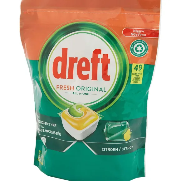 Dreft All-In-1 Vaatwastabletten Fresh Original