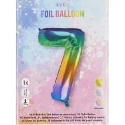 Folieballon Cijfer
