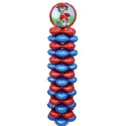 Folieballon Pilaar