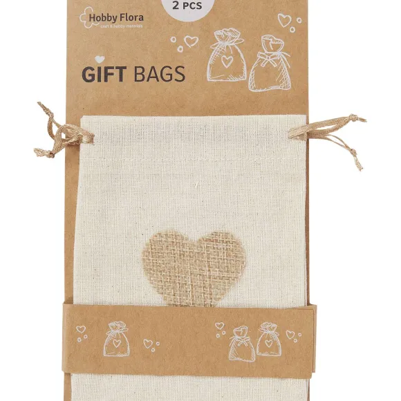 Hobby Flora Katoenen Cadeauzakjes