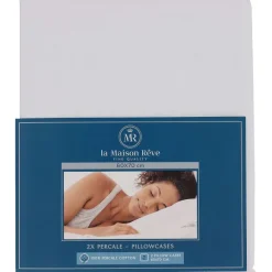 La Maison R Ve Percale Kussenslopen