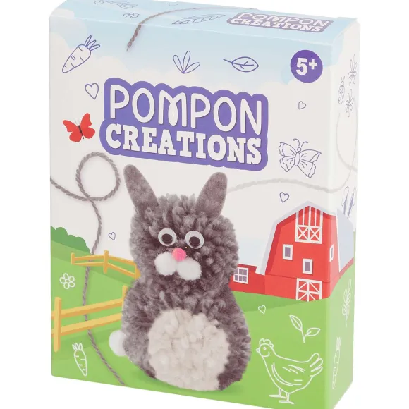 Maak Je Eigen Pompom-Dier