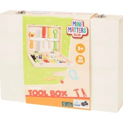 Mini Matters Houten Gereedschapskoffer