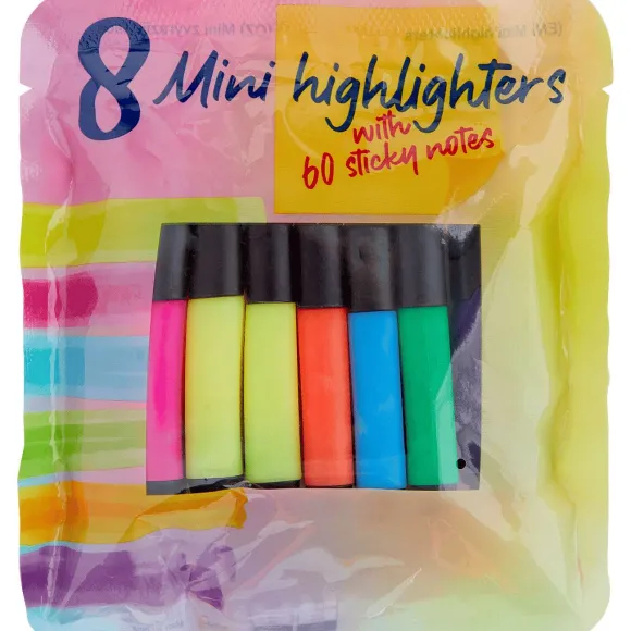 Mini-Highlighters En Sticky Notes