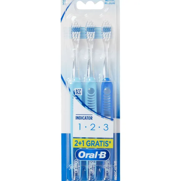 Oral-B Tandenborstels Indicator 1-2-3