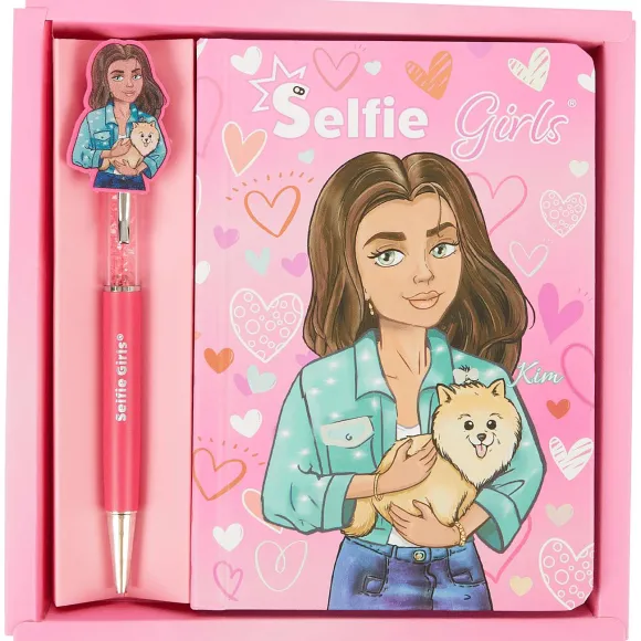 Selfie Girls Notitieboek Met Pen