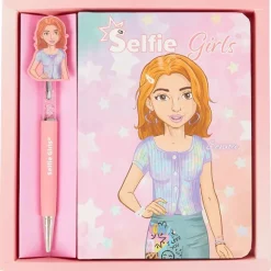 Selfie Girls Notitieboek Met Pen