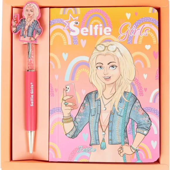 Selfie Girls Notitieboek Met Pen