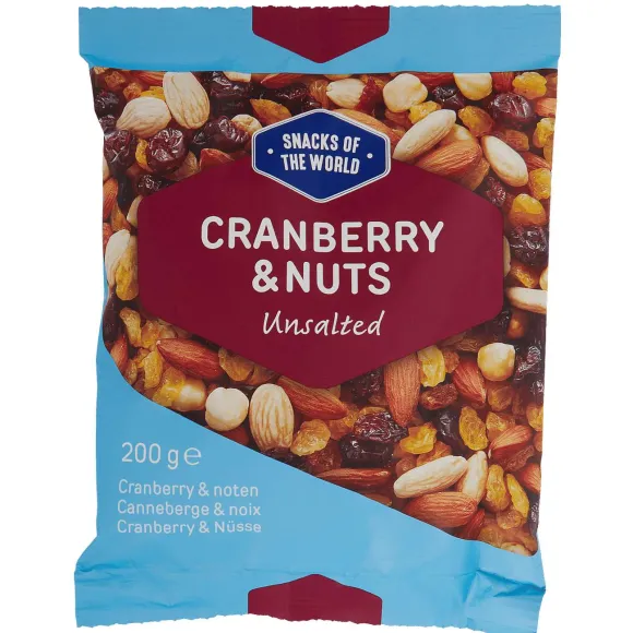 Snacks Of The World Cranberry & Nuts