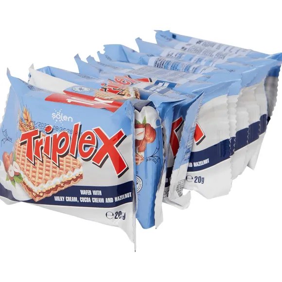Solen Triplex Wafels Hazelnoot