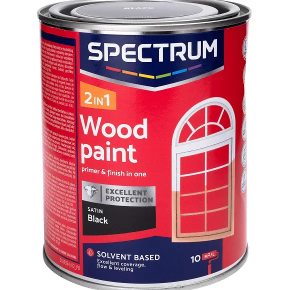 Spectrum 2-In-1 Zijdeglans Houtlak