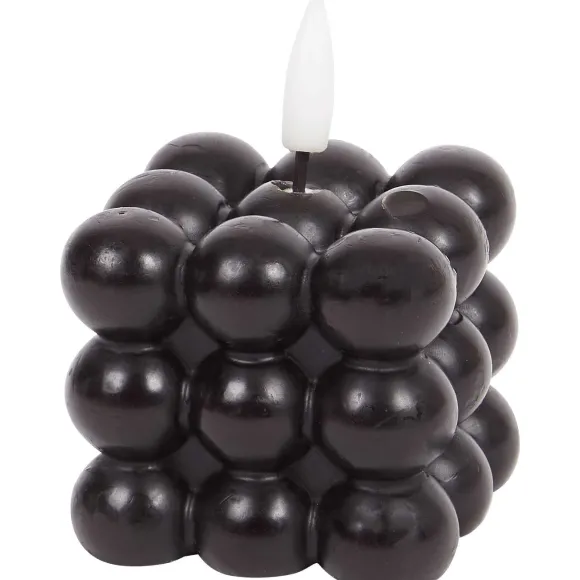 Vierkante Ledkaars Met Bolletjes