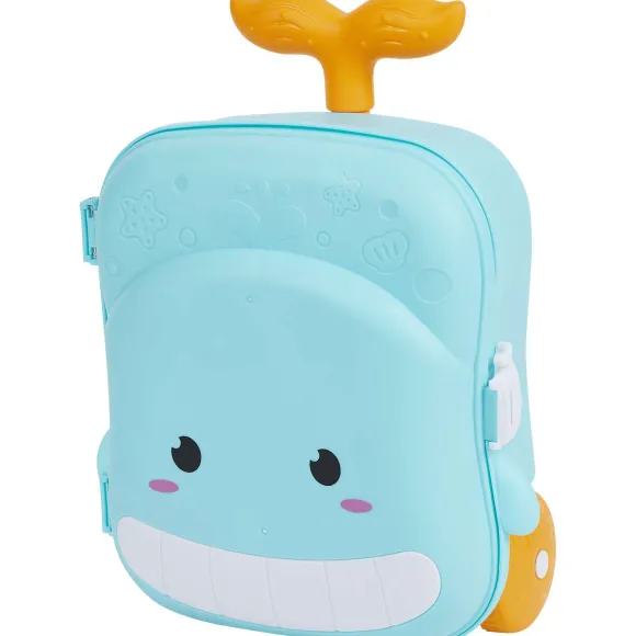 Walvis-Trolley Met Zandspeelgoed
