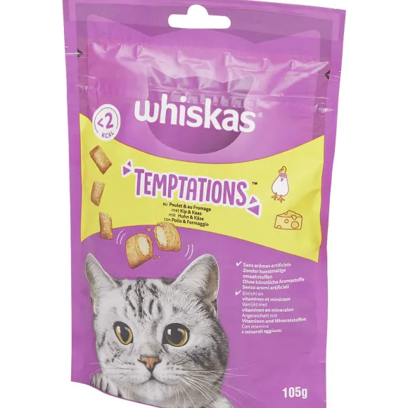 Whiskas Temptations Kattensnoepjes Kip En Kaas
